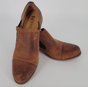 Kork-Ease Korks Gertrude Women's Brown Suede Bootie/Loafer Shoes